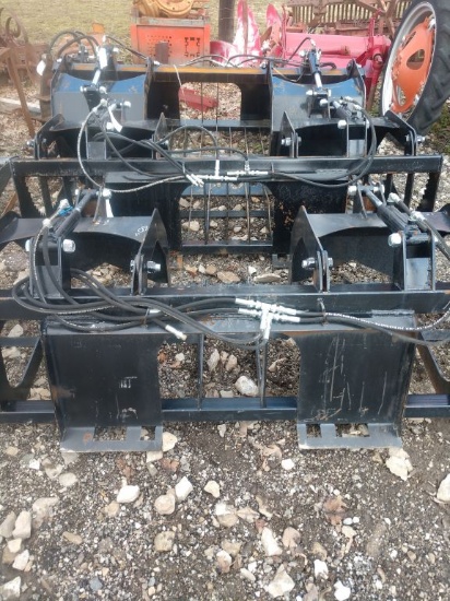 Skid Loader Rock Grapple