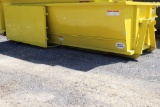 Yellow 15yd Hooklift dumpster 36
