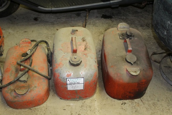 Steel Gas Can Lot