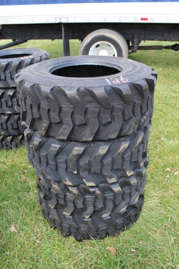 NEW 12x16.5 Skid loader tires