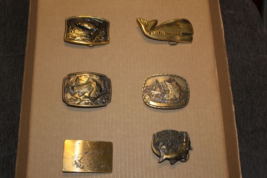 Lot of Fish buckles