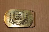 Iowa State Patrol Buckle