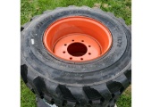 New 12 x 16.5 skid loader tires