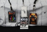 Lot of VIP Kiss tickets with one that is Autographed