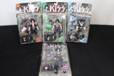 Complete Set of KISS ultra action figures