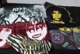 Lot of KISS flags and bandanas