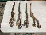 4 Heavy Duty Chain Binders