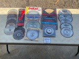 Assorted Table Saw Blades