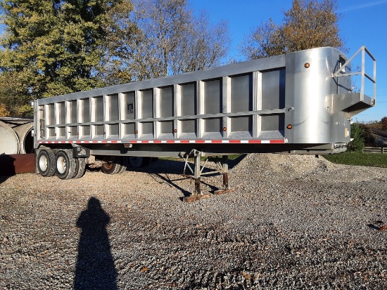 2007 TRAIL KING ALUMINUM DUMP TRAILER