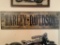 HARLEY DAVIDSON WOODEN WALL ART