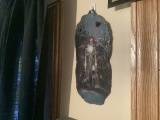 HARLEY DAVIDSON SLATE AND KEY RACK