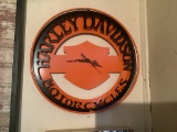 HARLEY DAVIDSON WALL CLOCK