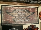 HARLEY DAVIDSON XLARGE WALL ART