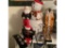 HARLEY DAVIDSON COOKIE JAR, STOCKING HOLDERS, AND ORNAMENTS