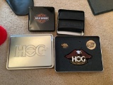 HARLEY DAVIDSON WALLET AND OWNERS GROUP PATCHES