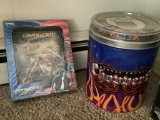 CHOPPERS POPCORN TIN WITH PUZZLE AND CLOCK