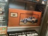 HARLEY DAVIDSON DIECAST TRUCK AND MOTORCYCLE