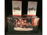 HARLEY DAVIDSON LIMITED EDITION FIGURINE AND ORNAMENTS