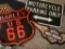 HARLEY DAVIDSON METAL SIGNS