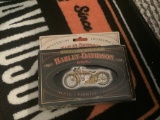 HARLEY DAVIDSON COLLECTORS TIN AND PLAYING CARDS