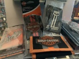 HARLEY DAVIDSON AUTO ORNAMENT S, WALLET, AND AIR FRESHENER