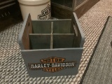 HARLEY DAVIDSON WOODEN BOX