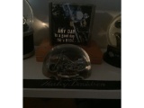 HARLEY DAVIDSON COASTERS WITH PAPER WEIGHT