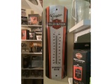 HARLEY DAVIDSON THERMOMETER, SERVING BOARD, AND WALL BOTTLE OPENER