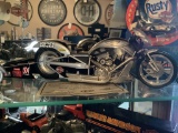VANCE & HINES NHRA STOCK BIKE REPLICA WITH CERTIFICATE OF AUTHENTICITY