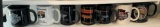 7 HARLEY DAVIDSON COFFEE MUGS