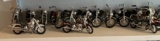 12 HARLEY DAVIDSON MOTORCYCLE TOYS