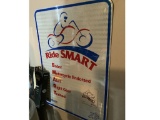 RIDE SMART SIGN