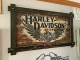 HARLEY DAVIDSON XLARGE WALL  ART