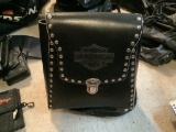 HARLEY DAVIDSON LEATHER BACK PACK PURSE