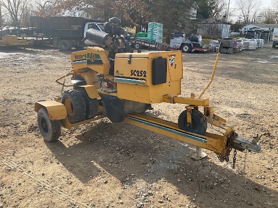 2004 VERMEER SC252 AUTOSWEEP STUMP GRINDER