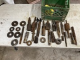 ASSORTED REAMERS AND MORSE TOOLS
