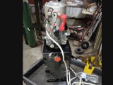 Self contained  electric over hydraulic  unit