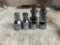 4 SNAP-ON, MAC, CORNWELL 1/2” DRIVE ADAPTERS