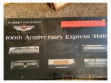 HARLEY DAVIDSON 100TH ANNIVERSARY EXPRESS TRAIN SET