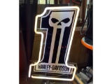 #1 HARLEY DAVIDSON WORKING NEON