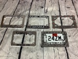 LICENSE PLATE HOLDERS