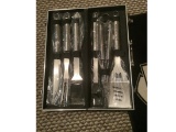 HARLEY DAVIDSON GRILL TOOL SET WITH CASE