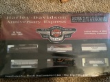 HARLEY DAVIDSON ANNIVERSARY EXPRESS TRAIN SET