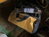 STAPLE GUN AND DEWALT TOOL BAG