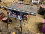 CRAFTSMAN 10’ TABLE SAW WITH STAND