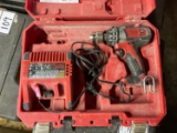 MILWAUKEE 18V DRILL AND CHARGER