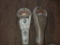ROCKWELL PARKING METERS AND 2 STANCHIONS