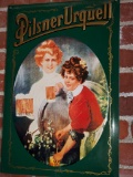 PILSNER URGUELL TIN SIGN