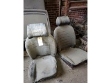 PAIR OF SEATS