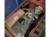 CRATE OF MISC V6 PARTS